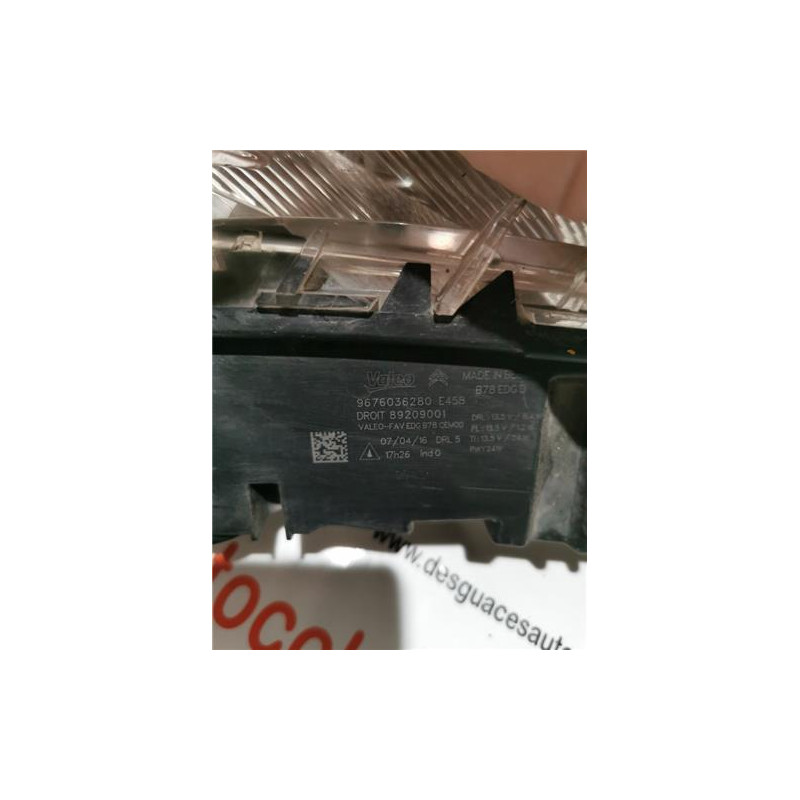 PILOTO DEL. DCHO. LUZ DIURNA