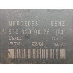 CENTRALITA CIERRE PUERTA DEL. IZDA.