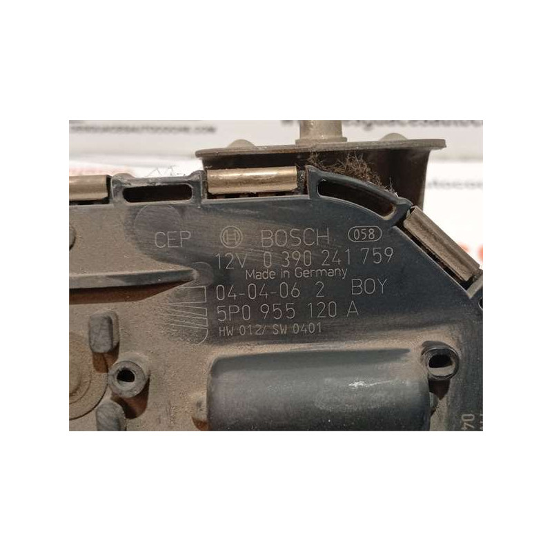 MOTOR LIMPIAPARABRISAS DEL. DCHO.