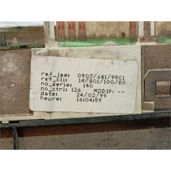 CUADRO INSTRUMENTOS